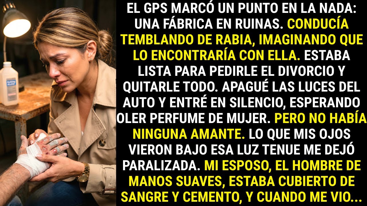 Seguí A Mi Esposo A Una Fábrica Abandonada. 