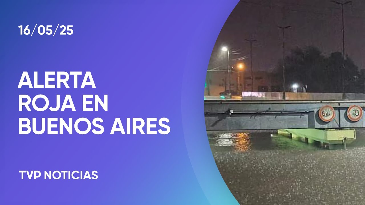 Intensa tormenta, inundaciones, evacuados y caos