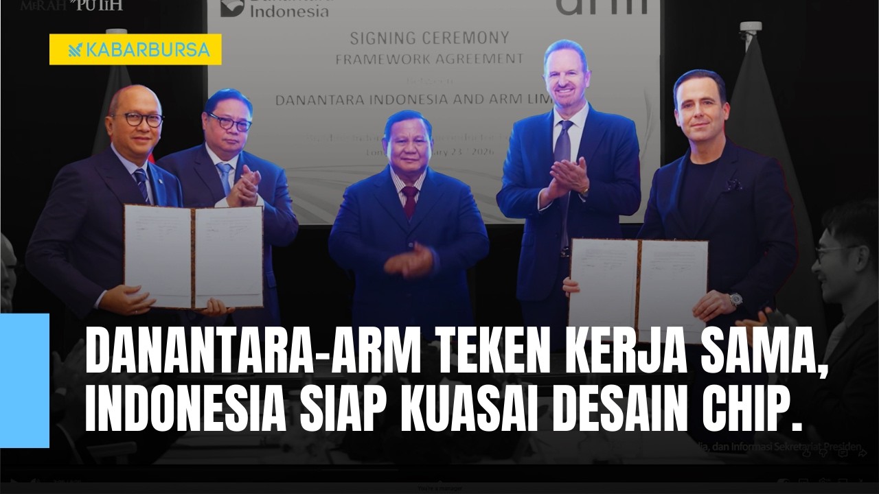Danantara–Arm Teken Kerja Sama, Indonesia Siap Kuasai Desain Chip.