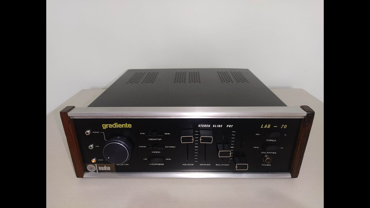 LAB 70 Gradiente Amplificador Estéreo (1973)