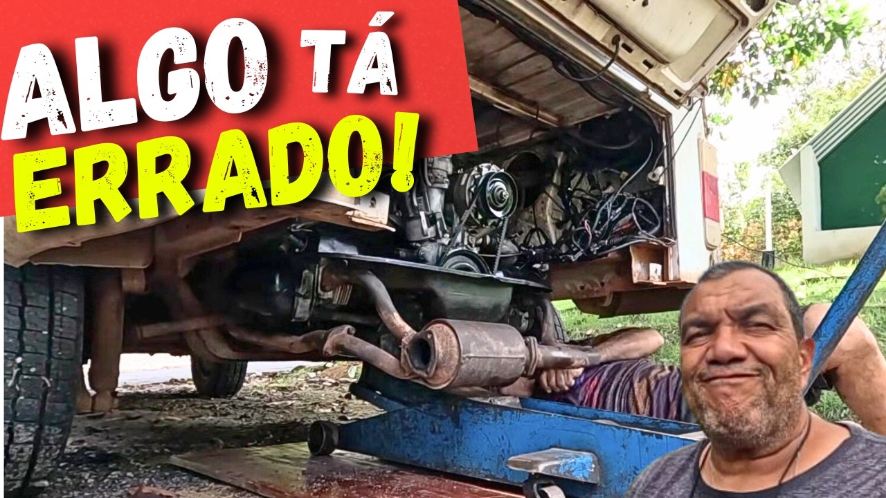 O MOTOR da KOMBI VOLTOU! Mas ALGO NÃO TÁ CERTO.