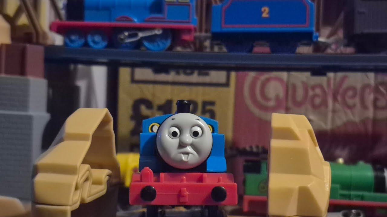 Playing with Action Canyon! (T&G Productions 14 Trackmaster Clips)