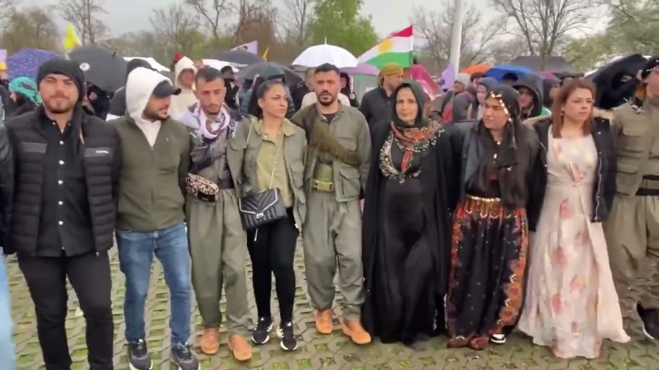 Almanya Frankfurt Newroz 2024
