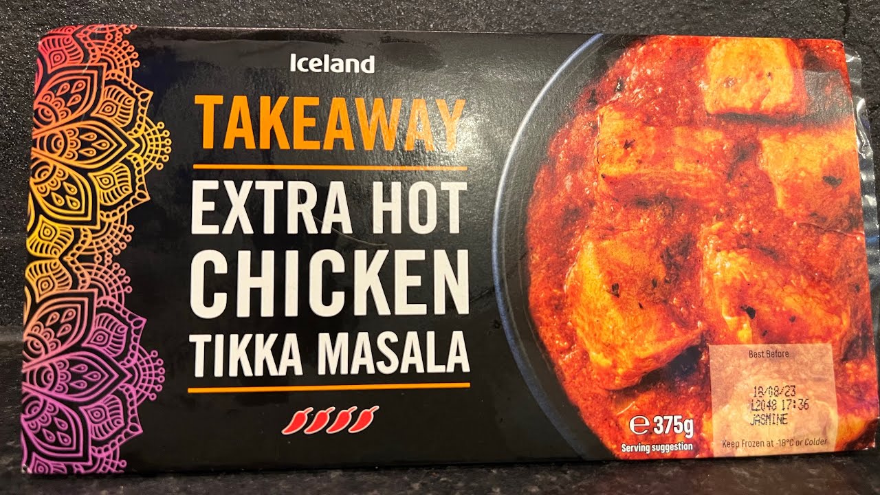 Iceland Takeaway Extra Hot Chicken Tikka Masala Review