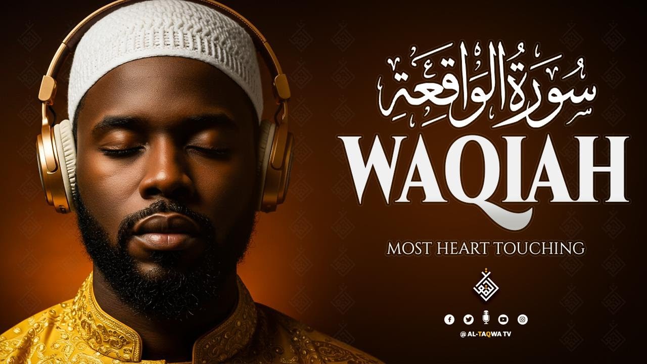 Surah Al Waqiah سورة الواقعة | Gentle Echoes of Peace and Tranquility | Al-Taqwa TV
