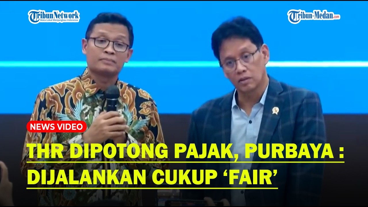 THR SWASTA Kena Potong Pajak, Menkeu Purbaya : Sudah Sesuai Prosedur, Cukup &lsquo;Fair&rsquo;
