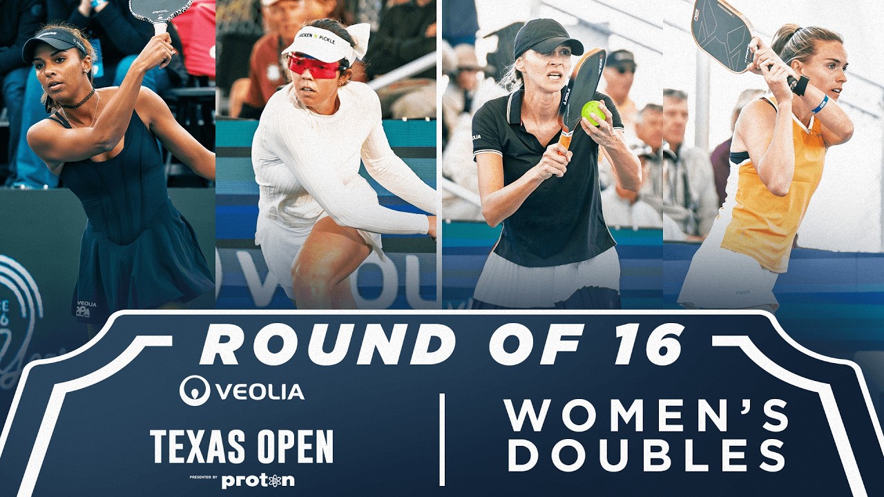 Black/Johnson vs Erokhina/Castillo at the Veolia Texas Open
