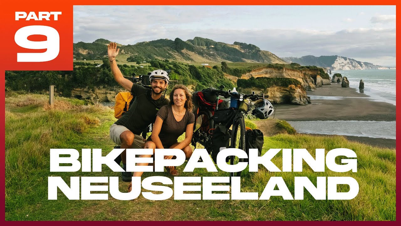 Zyklon in Neuseeland auf dem Fahrrad! Wir bringen uns in Sicherheit  - Weltreise Vlog #9 🇳🇿🚲 🌏