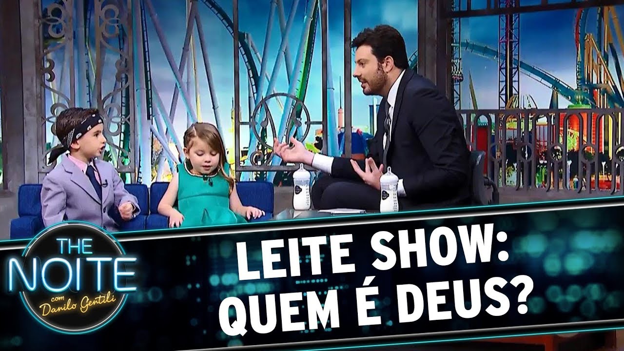 Leite Show: Quem &eacute; Deus? | The Noite (04/12/17)