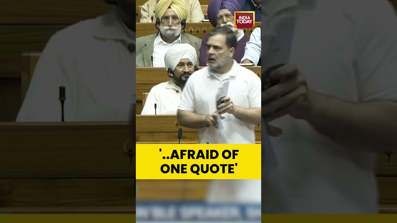 Rahul Gandhi Cites Gen Naravane&rsquo;s Unpublished Memoir, Sparks Lok Sabha Uproar 'Afraid of One Quote