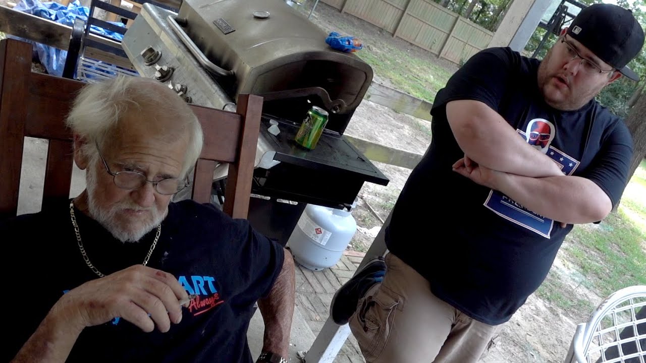 GRANDPA LOST HIS COOL!!
