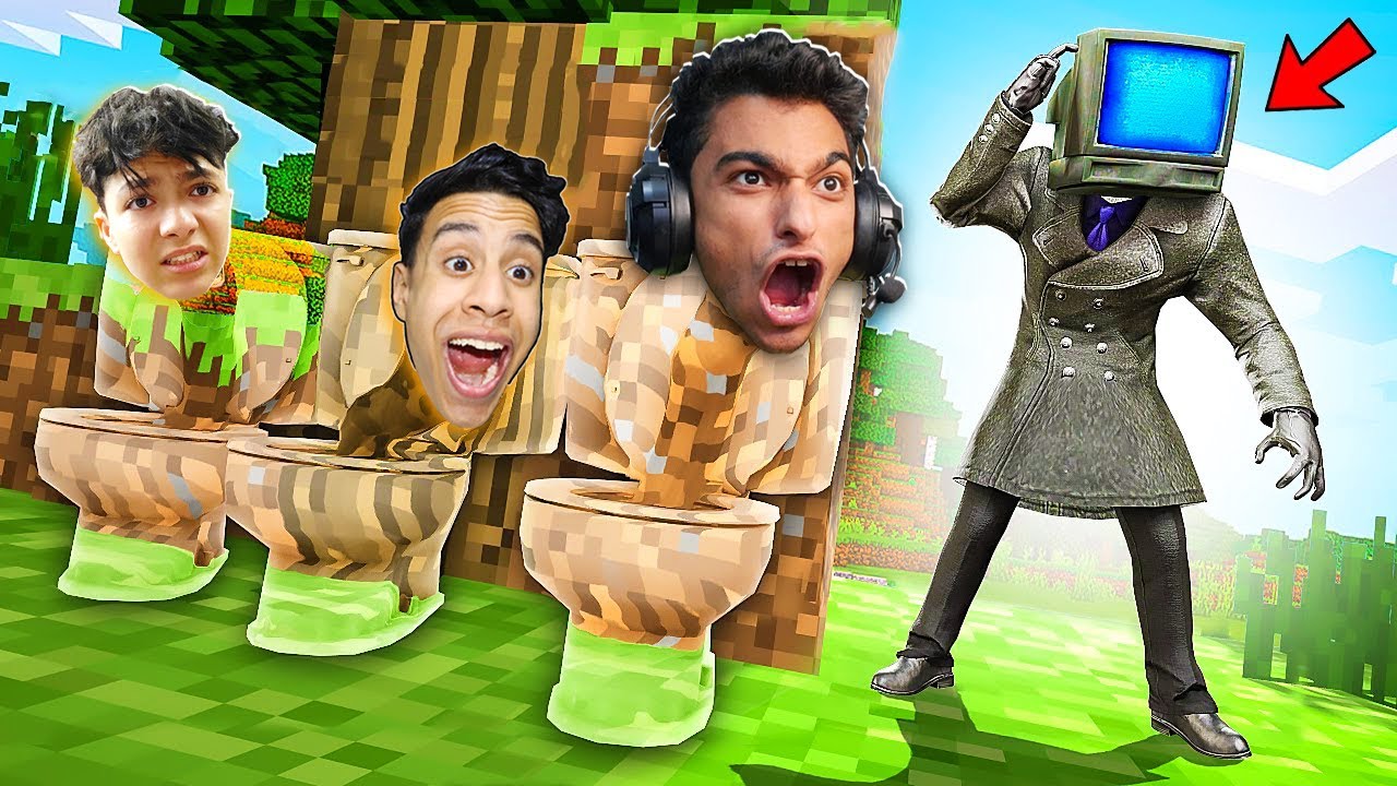 لعبة الغميضة الهروب من رأس التلفاز الجديد (تحولنا الي حمامات مختفية) ..!! 🔥😱 | Garry's Mod