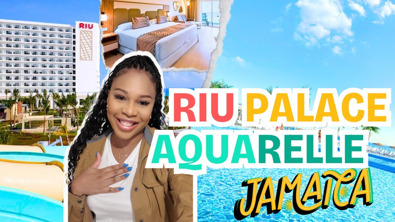 RIU Palace Aquarelle Jamaica 🌴 | Полный тур по курорту и номерам с видом на океан