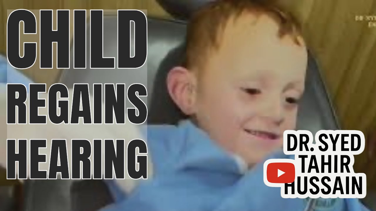 Hearing Restored in Child After Removal of Painful Ear Wax Blockage