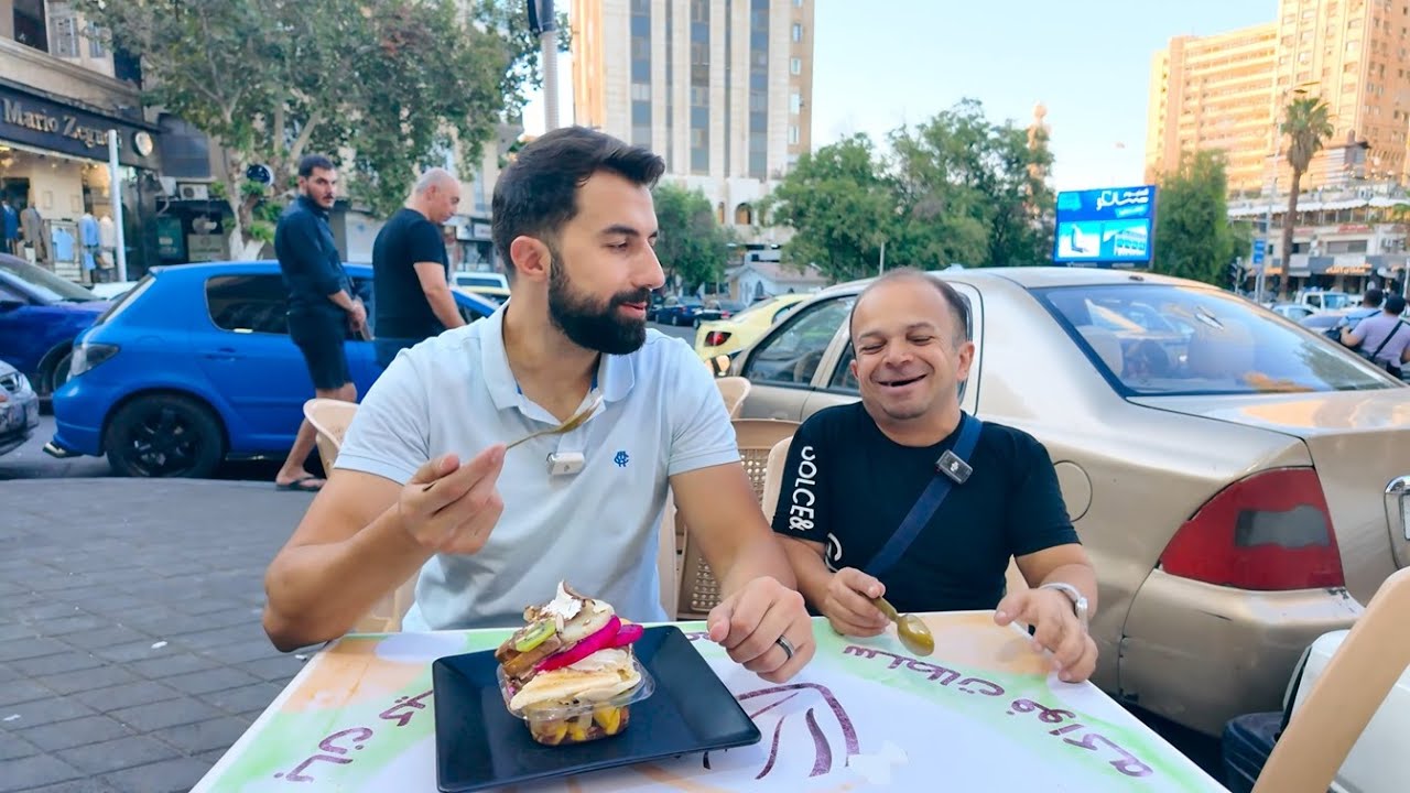 تحدي أبو عبدو😍10 أكلات بحرف السين😂😂