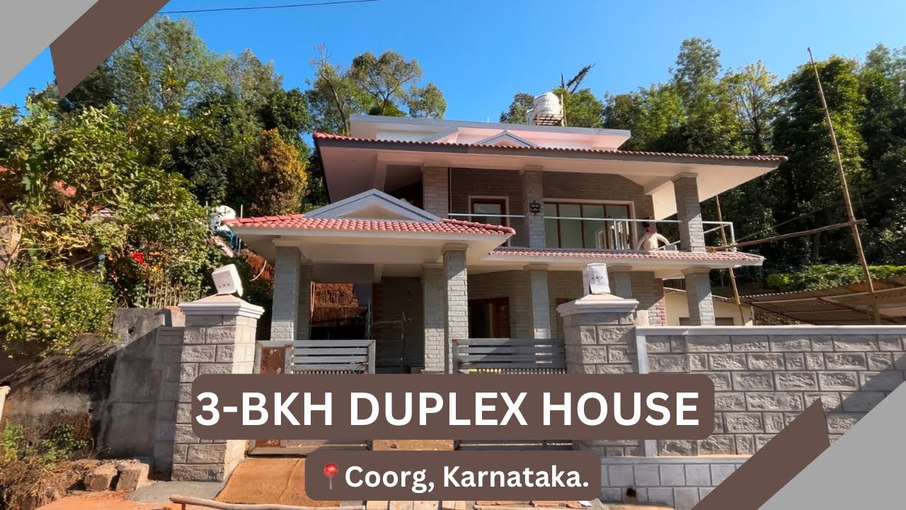 3-BHK House,📍Coorg Karnataka.