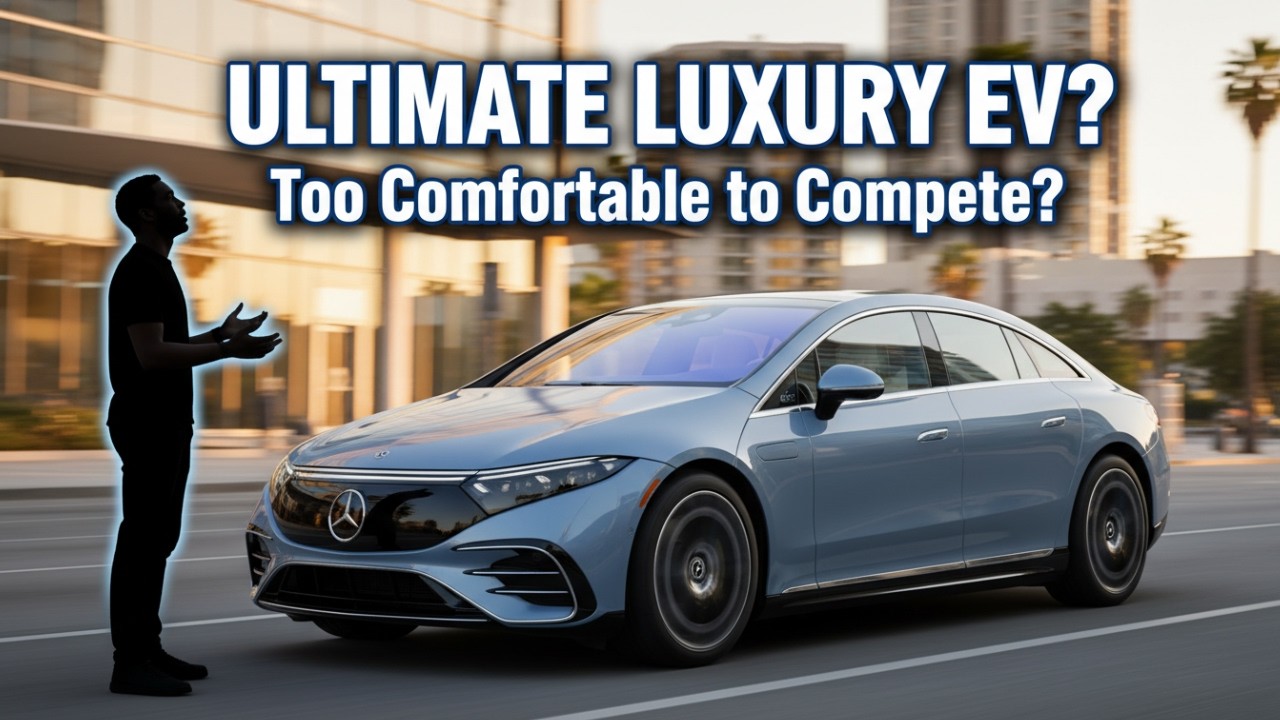 Обзор Mercedes EQS450+ 2026 года — самый тихий роскошный электромобиль… Но не слишком ли он безоп...