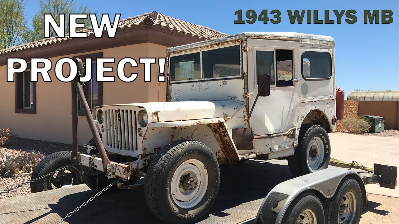 1943 Willys MB Jeep Rescue & Intro | New Automotive Restoration Project!