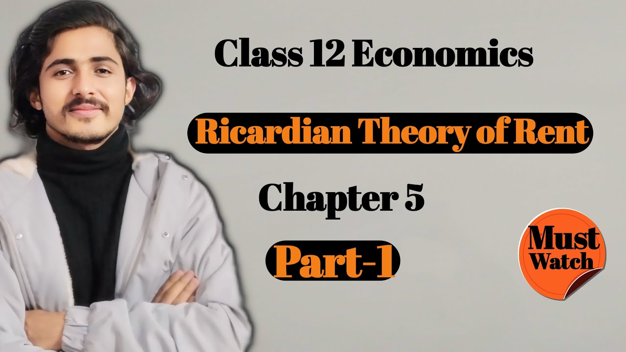 Factor Pricing || Ricardian Theoary of Rent || रिकार्डोको लगान सिद्दान्त || Class 12 Economics