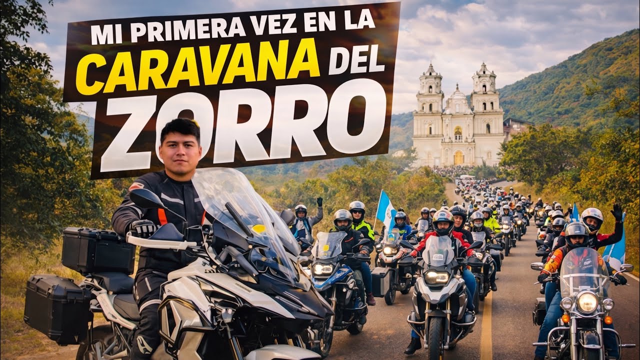 👉🏻 La caravana de MOTOS mas GRANDE del MUNDO 🏍️ 🌎 CARAVANA DEL ZORRO 🦊 