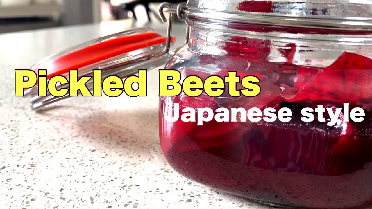 Super easy recipe Pickled beets/Japanese style senmaizuke