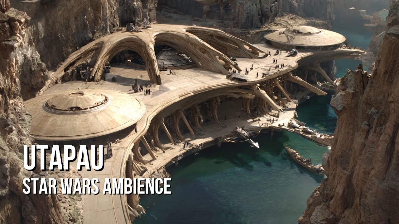 Utapau | Star Wars Ambience | Winds, Nature Sounds, Quiet Varactyl Sounds