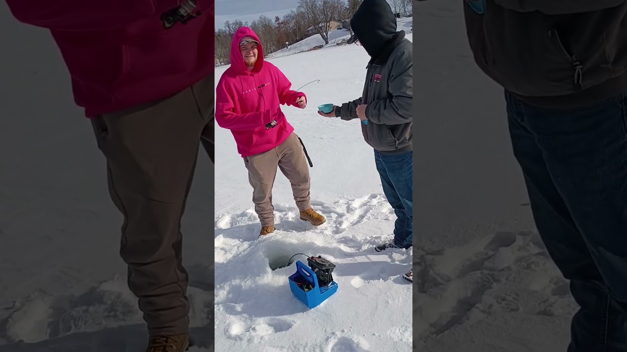 Ice fishing trip hangout?