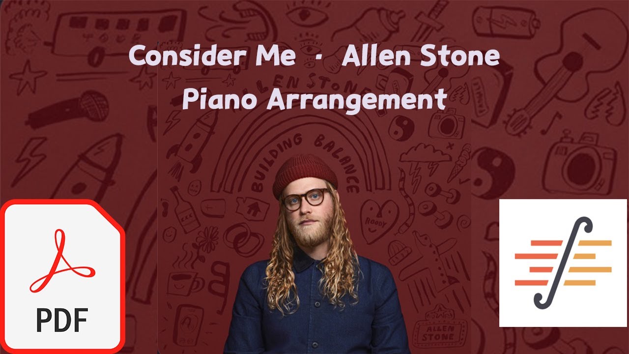 Allen Stone - Consider Me - Piano cover - Solo over the chord progression