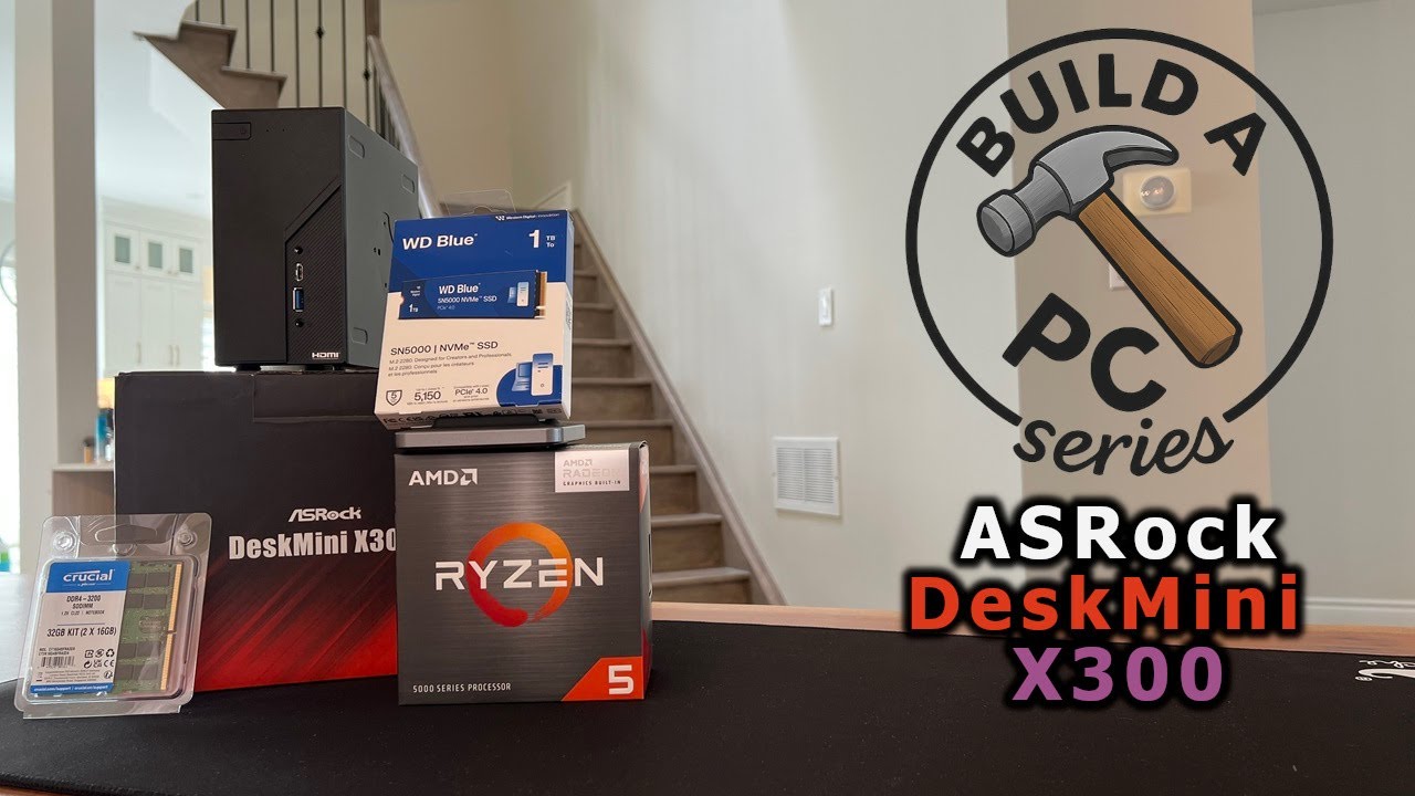 Build-a-PC - ASRock X300 - Get your tools ready as we build this mini power house!