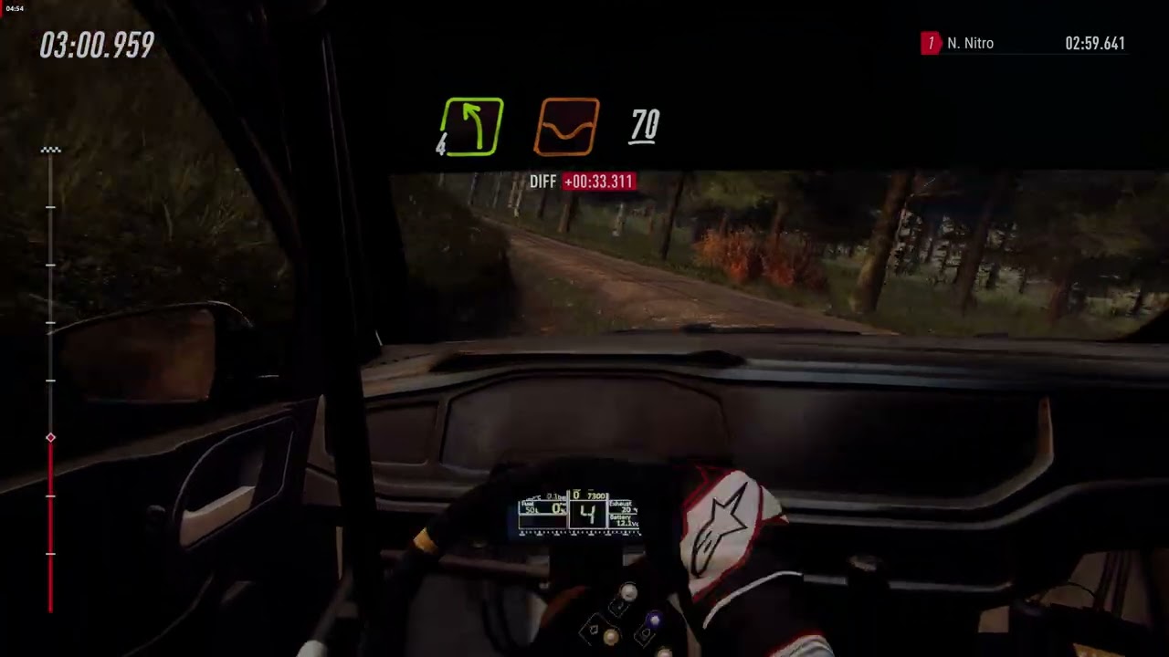 DiRT Rally 2 0 2026 01 28 Weekly Finland R5 Polo.Cockpit view.PS 5 controller in PC 4K.