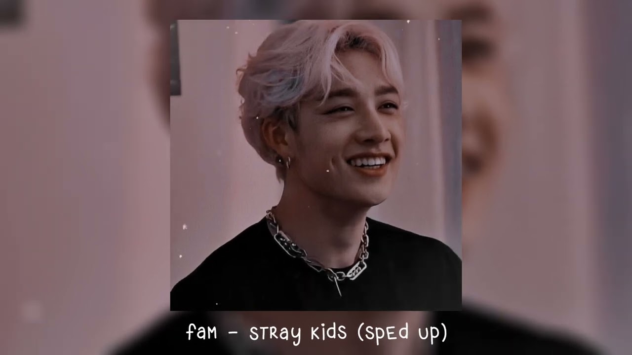 fam - stray kids (𝒔𝒑𝒆𝒅 𝒖𝒑)