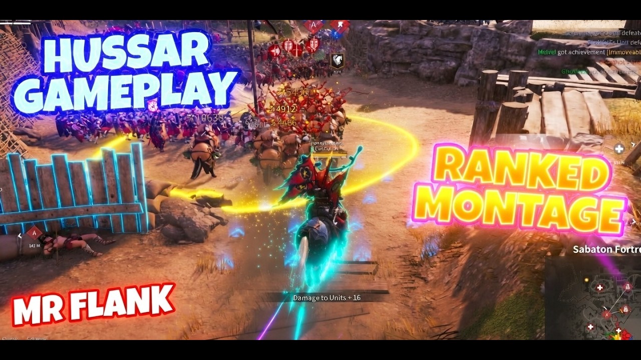 HUSSAR WHISPERER l Conqueror's Blade Hussar Gameplay
