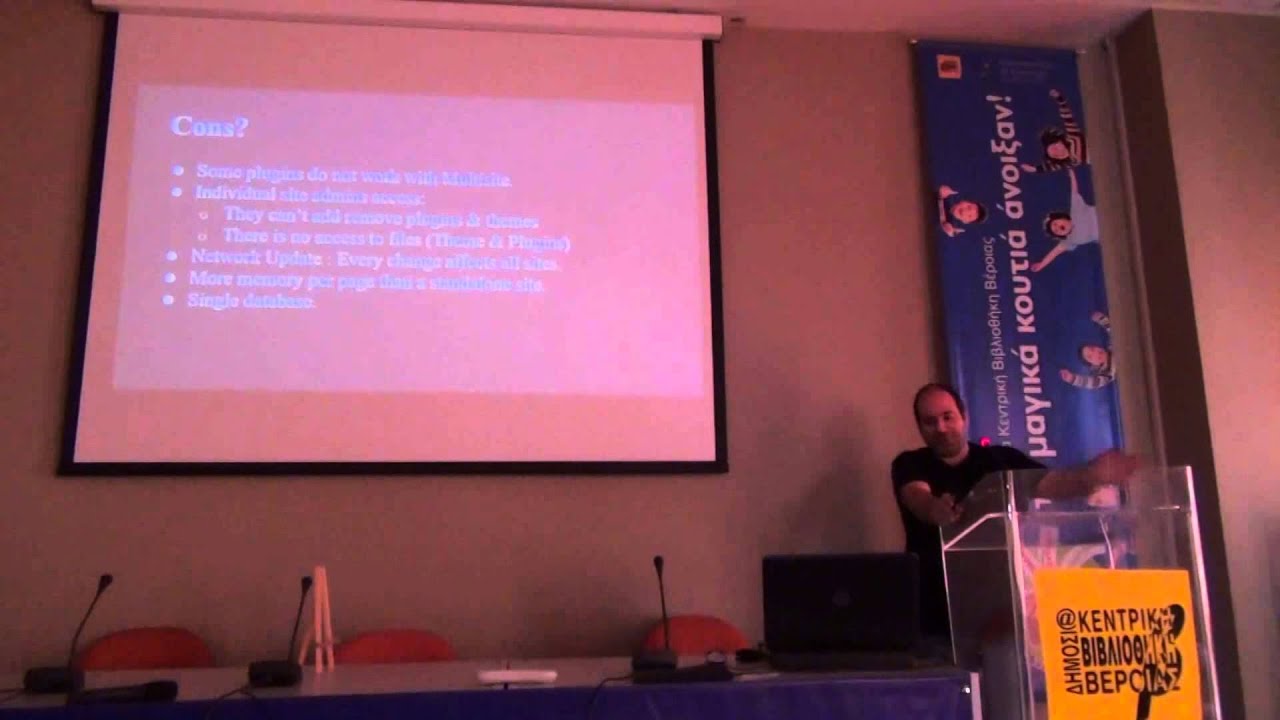 WordPress Greek Community - Meetup 4 - How to install and setup wordpress multisite network