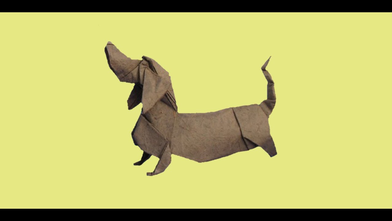 ORIGAMI DOG | ORIGAMI BASSET HOUND  QUENTIN TROLLIP (TUTORIAL )