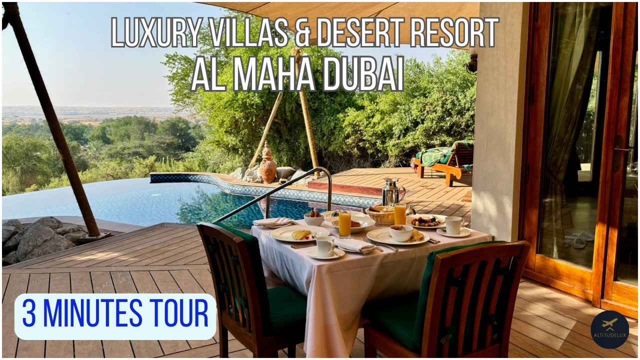 🇦🇪AL MAHA DUBAI 🇦🇪 | MARRIOTT LUXURY COLLECTION