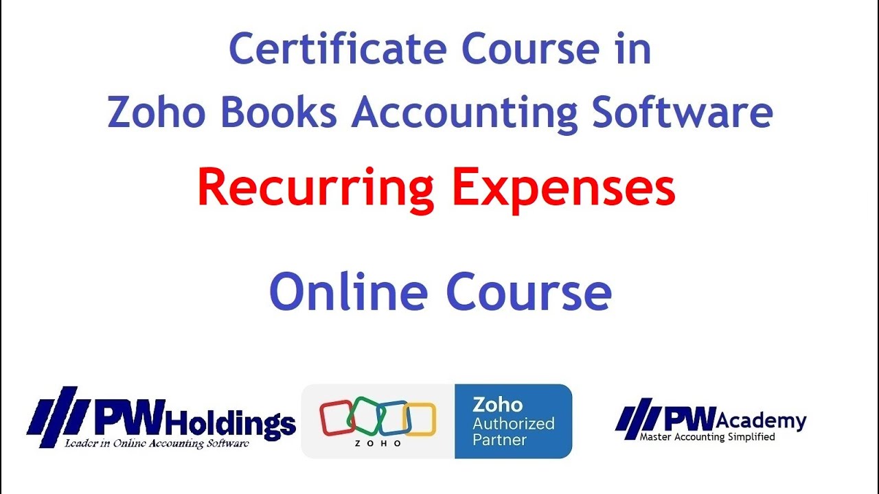 Simplify Your Business Finances with Recurring Expenses in Zoho Books!