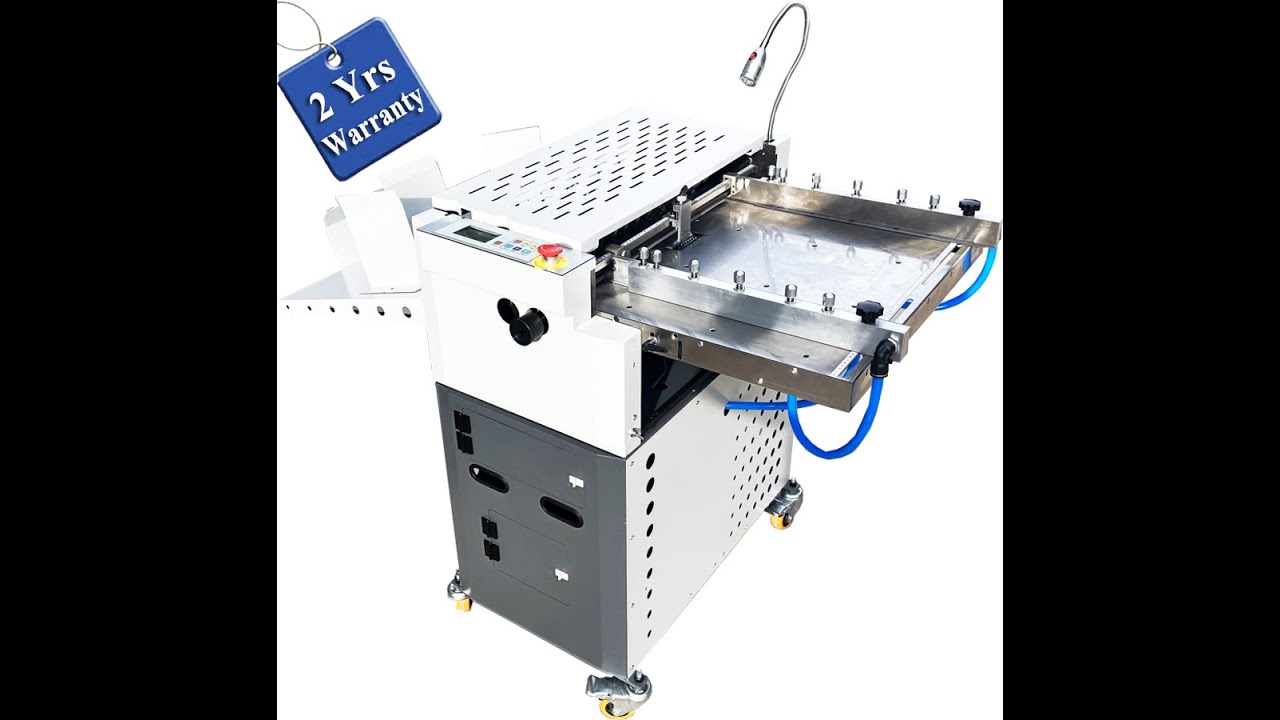 UC600W Automatic Paper Creasing Perforating Machine