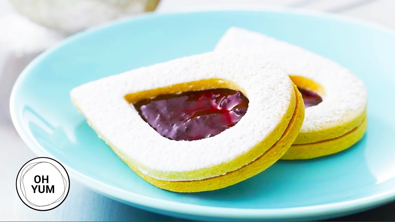 Professional Baker Teaches You How To Make LINZER COOKIES!