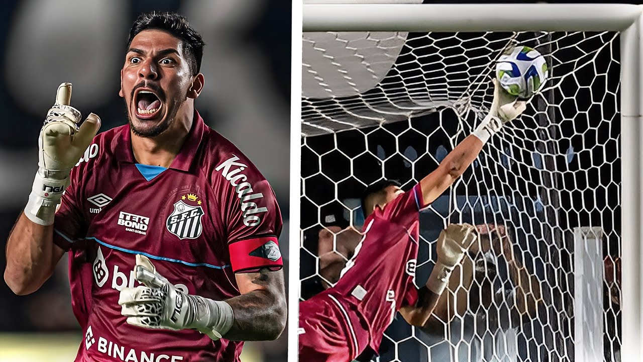 DEFESAS LENDÁRIAS de Goleiros Santistas