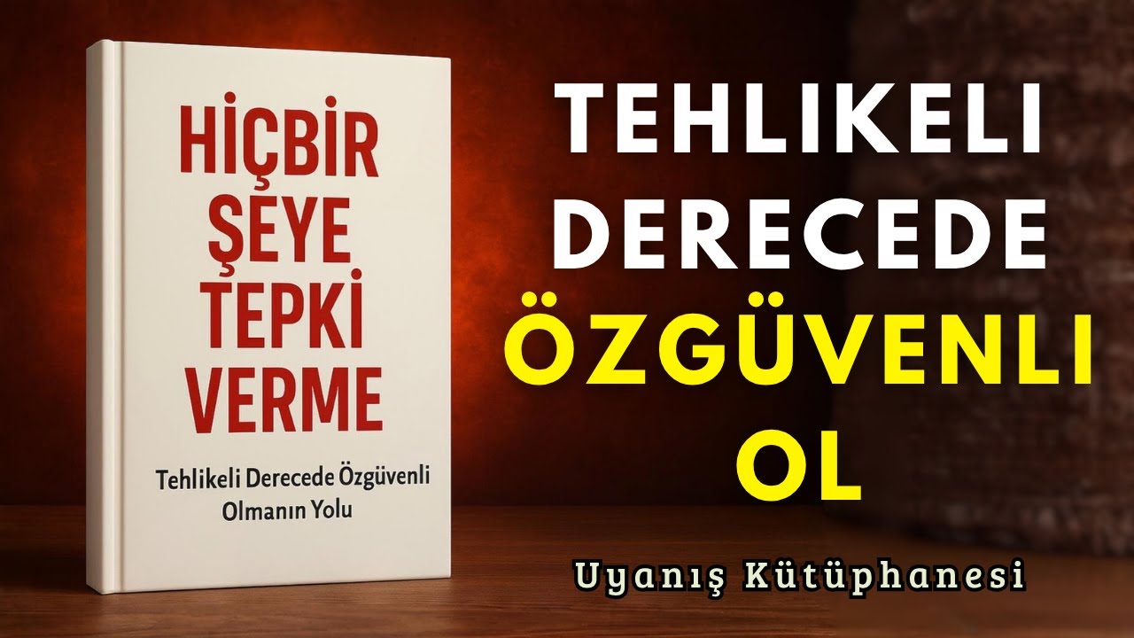 Tehlikeli Derecede Özgüvenli Olmanın Yolu | Sesli Kitap