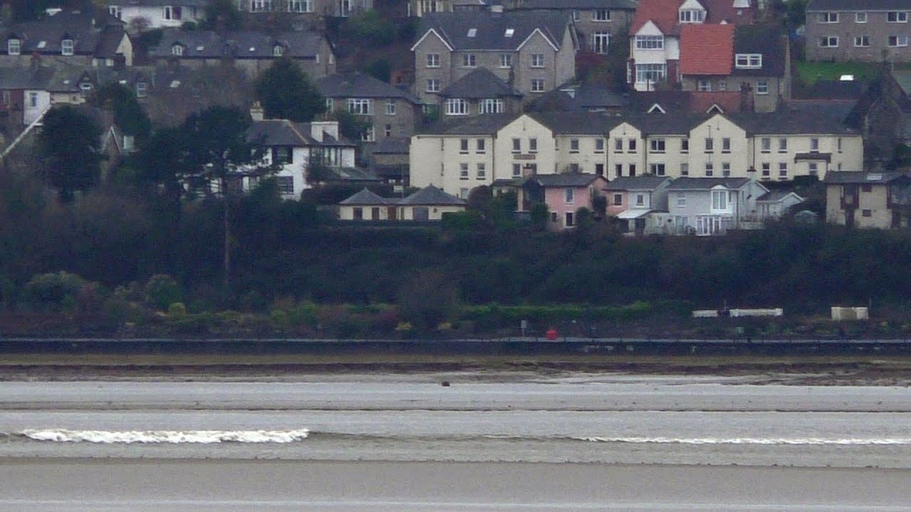 Tidal Bore by Grange Over Sands 21 Feb 2019
