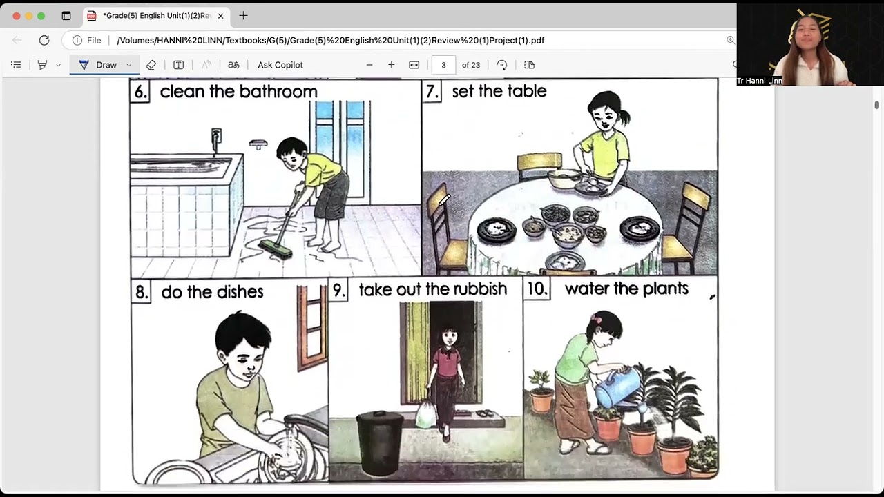 Grade(5) English Unit(1) Lesson(1) 1A, 1B