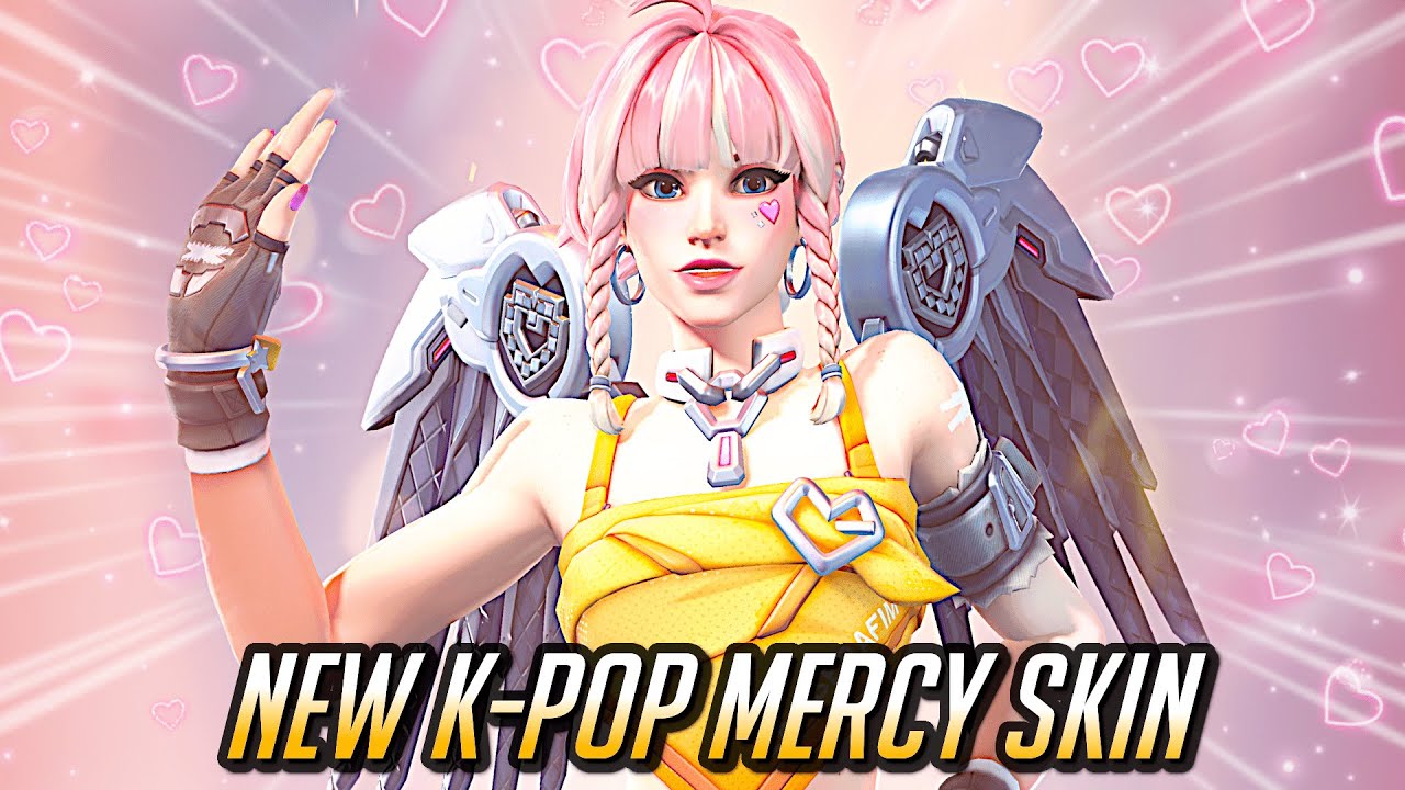 💗 NEW Le Sserafim Mercy Skin Is The Cutest! 💗 Season 15 Mercy - Overwatch 2