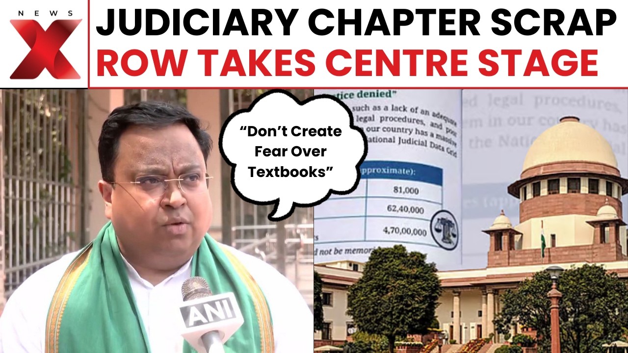NCERT Judiciary Chapter Under Supreme Court scanner; BJD MP Sasmit Patra Decodes Row | NewsX