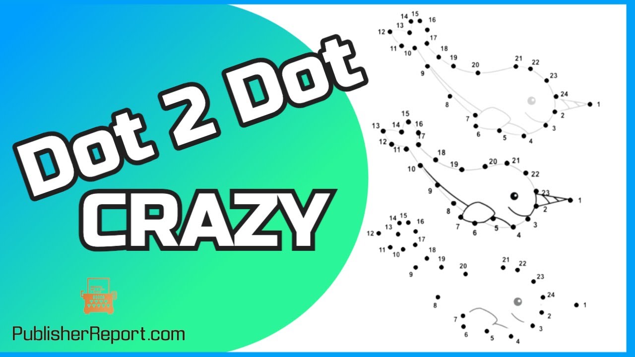 How To Make Dot to Dot Book to Sell as Amazon KDP Activity Book | Puzzle Publishers