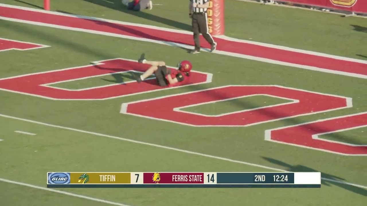 Ferris State Football vs Tiffin - Highlights and Scoring Plays