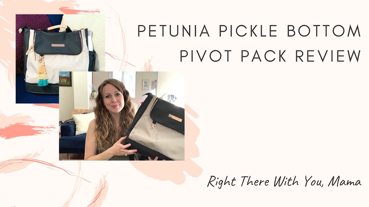 Pivot Pack by Petunia Pickle Bottom | Diaper Bag Review | Spoiler: Love it!