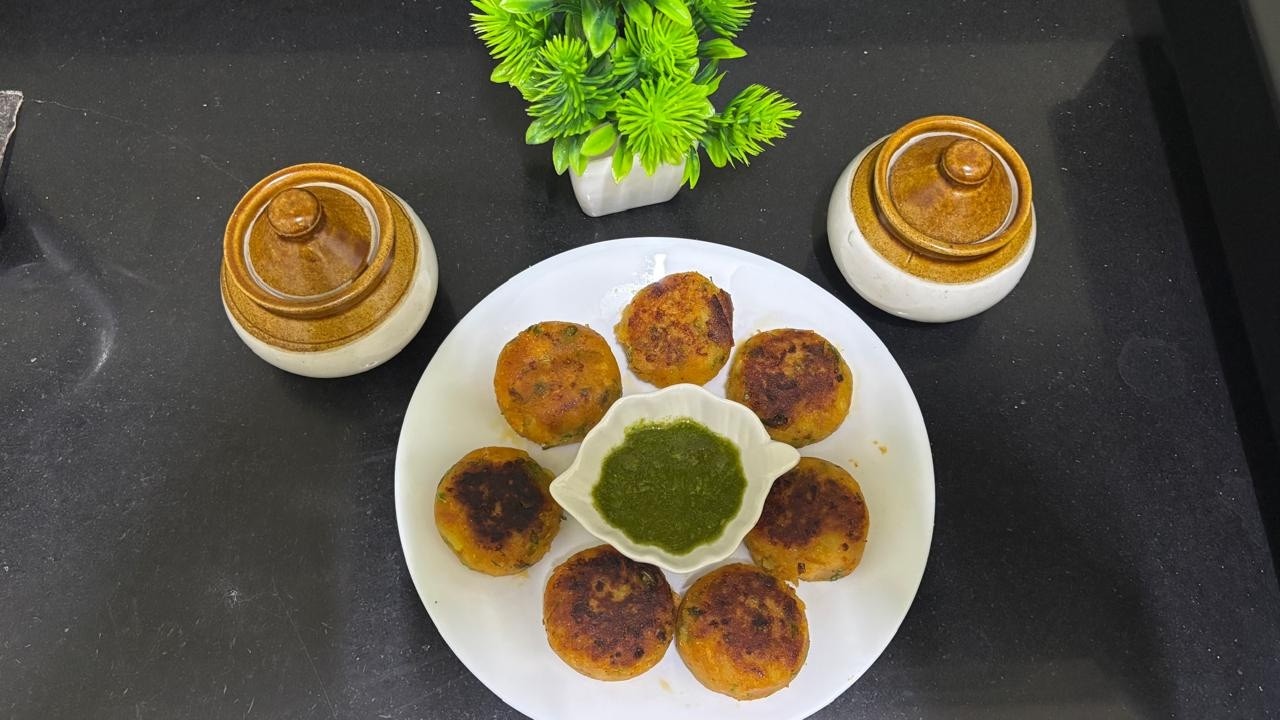 Crispy, Tasty & Healthy Sweet Potato Kabab ✨| Cooking Vlog Ep 215