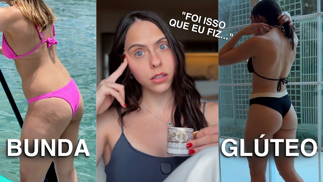 como eu transformei BUNDA em GLÚTEO