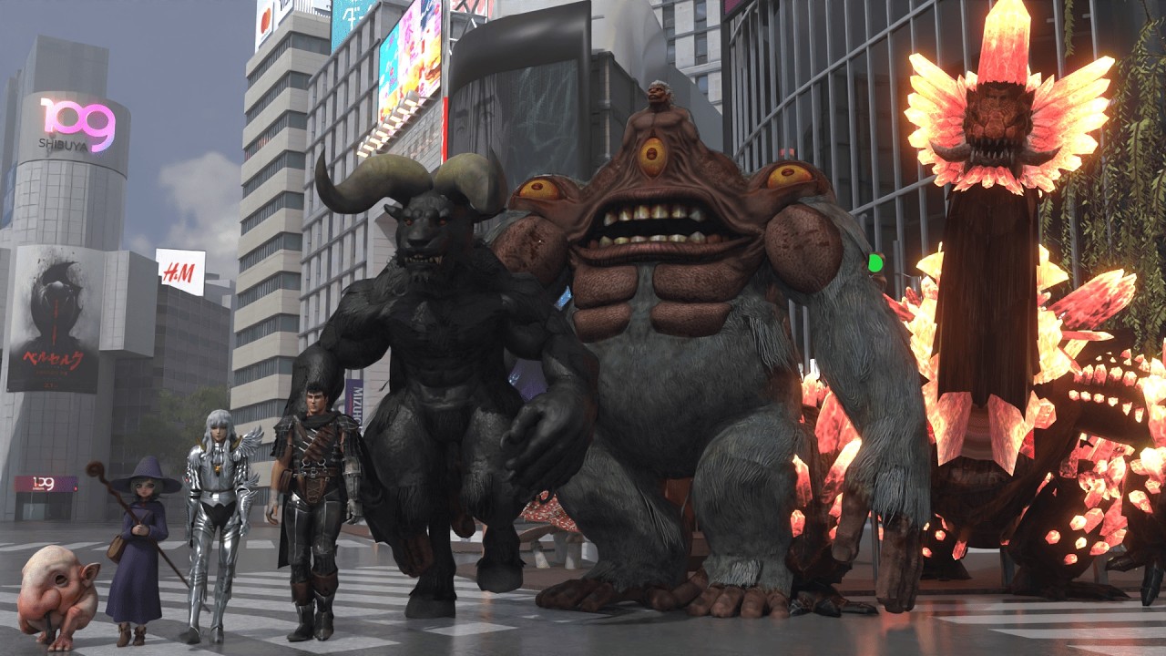 BERSERK  Size Comparison | ft | ► First person view